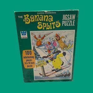 Vintage 1970 Whitman The Banana Splits 100 Pc Puzzle COMPLETE